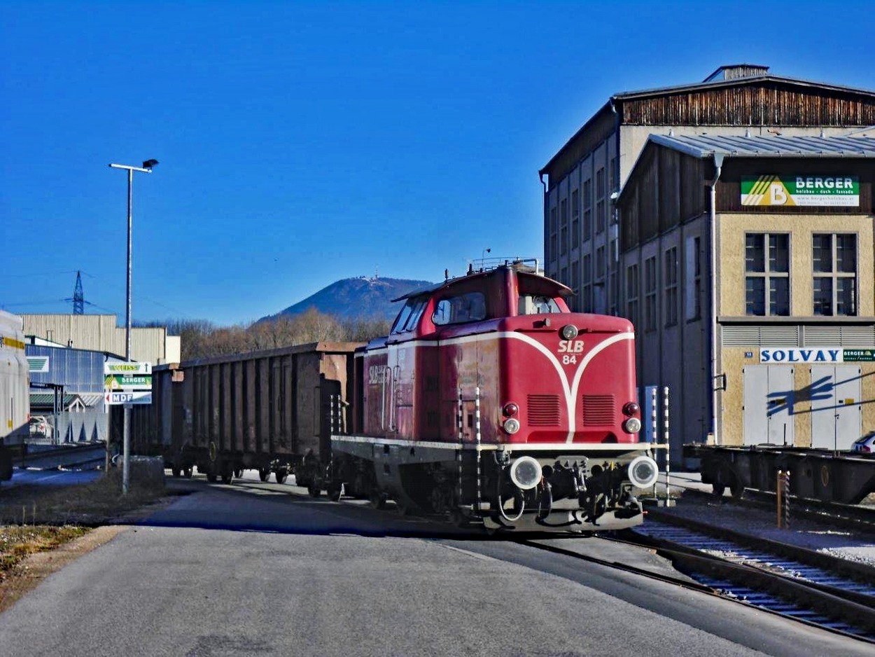 SLB Güterverkehr Salzburger Lokalbahnen Normalspur