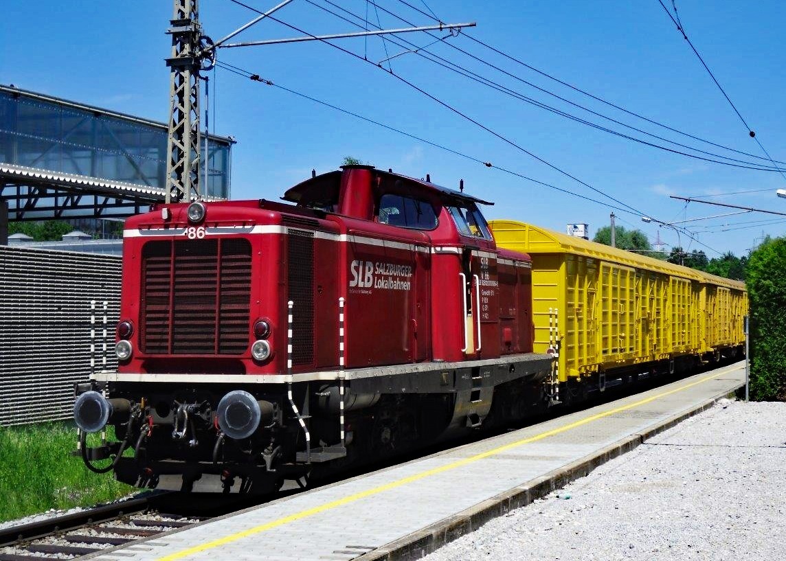 SLB Güterverkehr Salzburger Lokalbahnen Normalspur