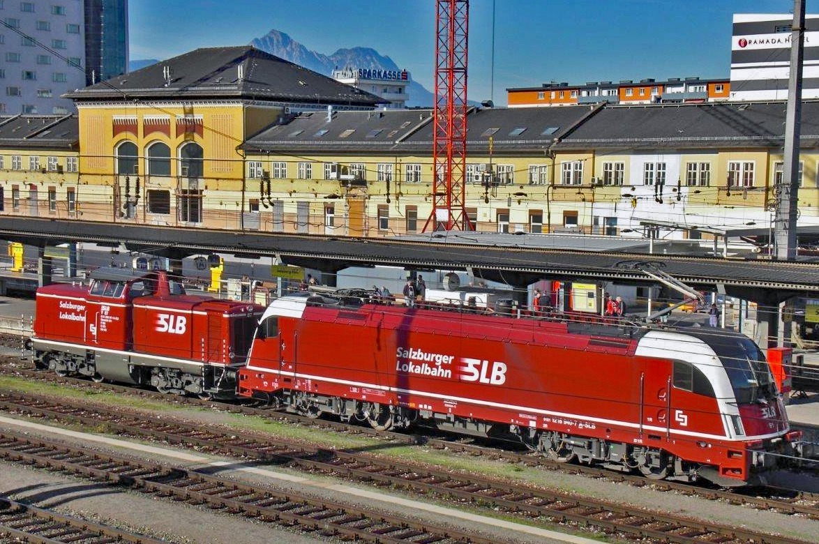 SLB Güterverkehr Salzburger Lokalbahnen Normalspur