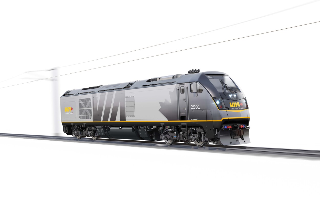Stadler liefert 45 Hybridlokomotiven für den Personenverkehr in Kanada