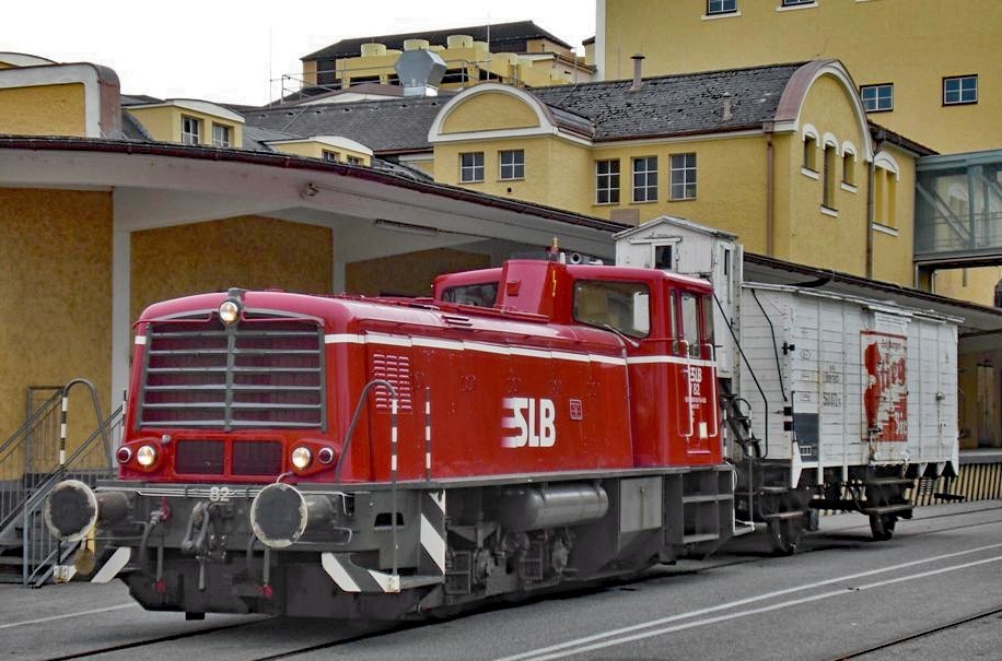 SLB Güterverkehr Salzburger Lokalbahnen Normalspur