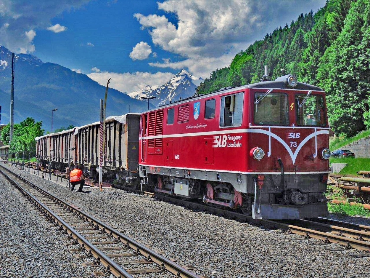 SLB-Güterverkehr auf der Pinzgauer Lokalbahn