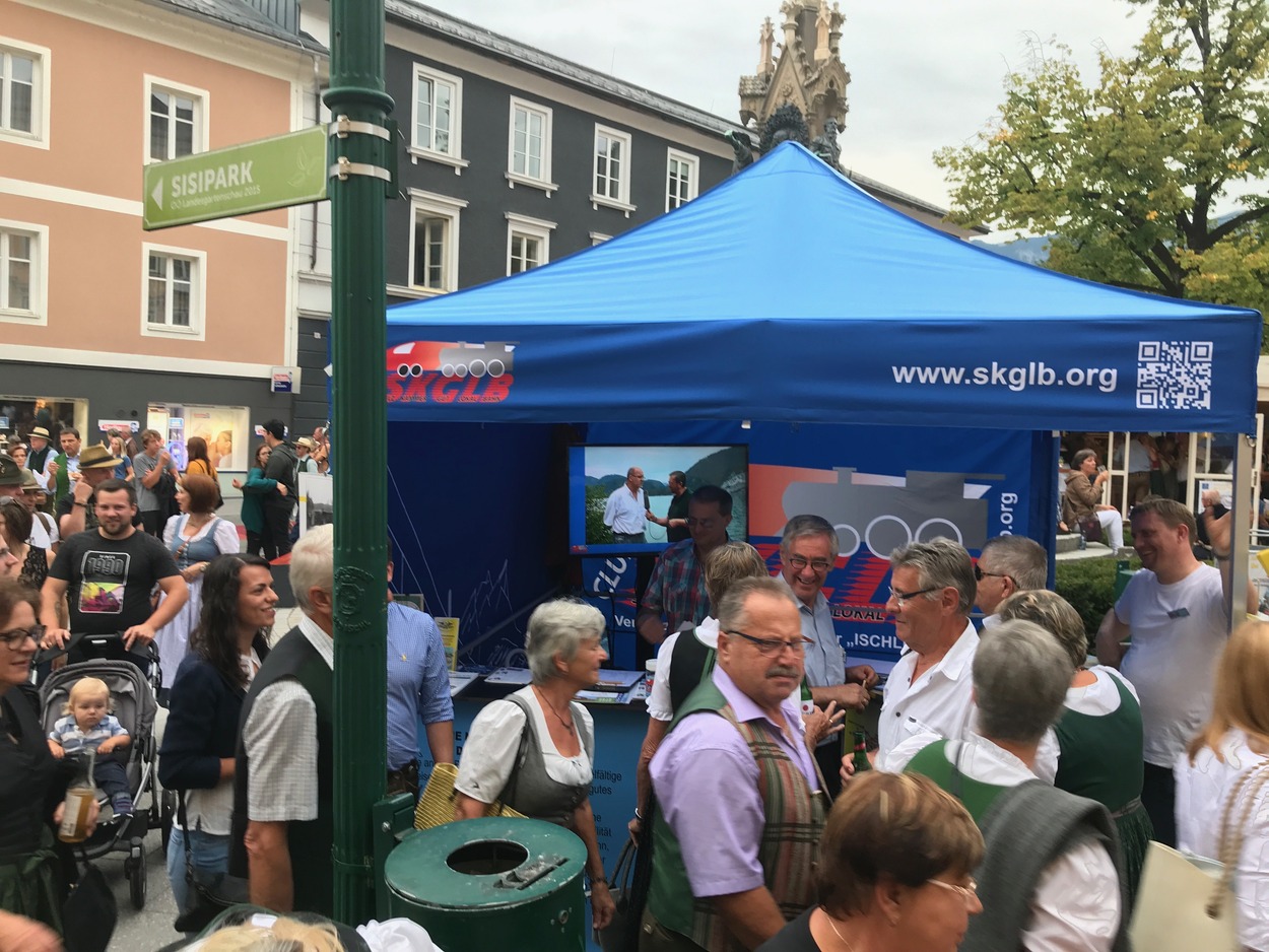 SKGLB Infostand - Kaiserfest in Bad Ischl