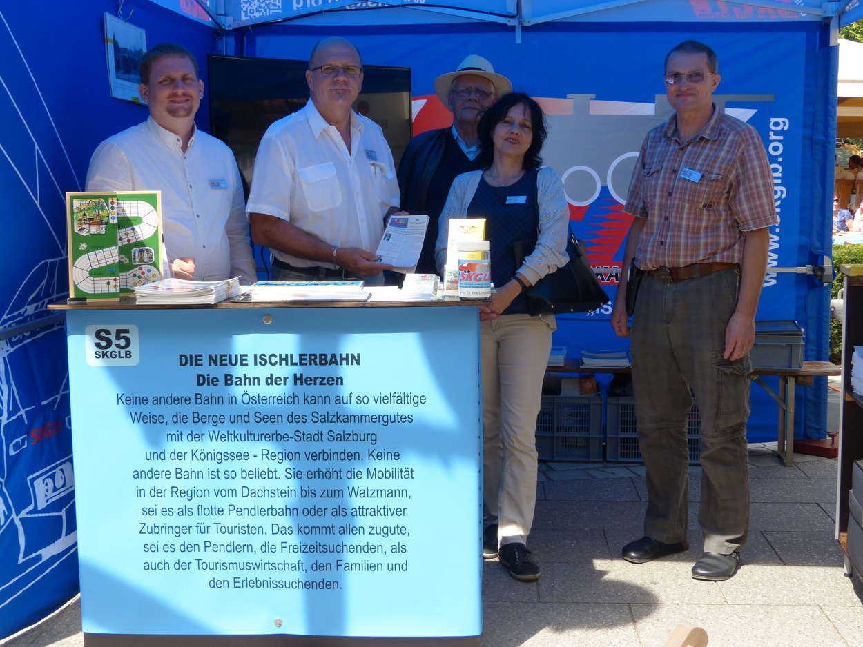SKGLB Infostand - Kaiserfest in Bad Ischl