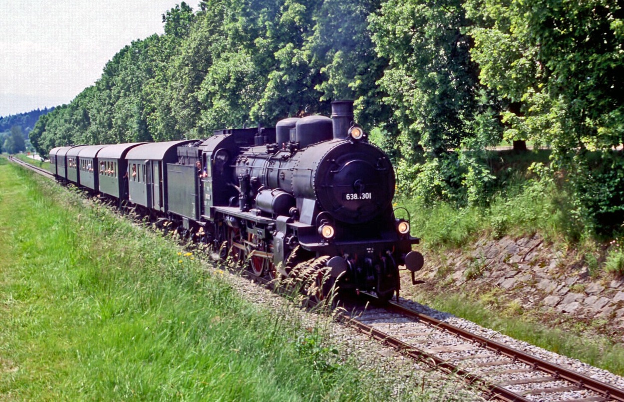 Lokpark Ampflwang ÖGEG-Betriebswerk Landesausstellung Kohle & Dampf 2006