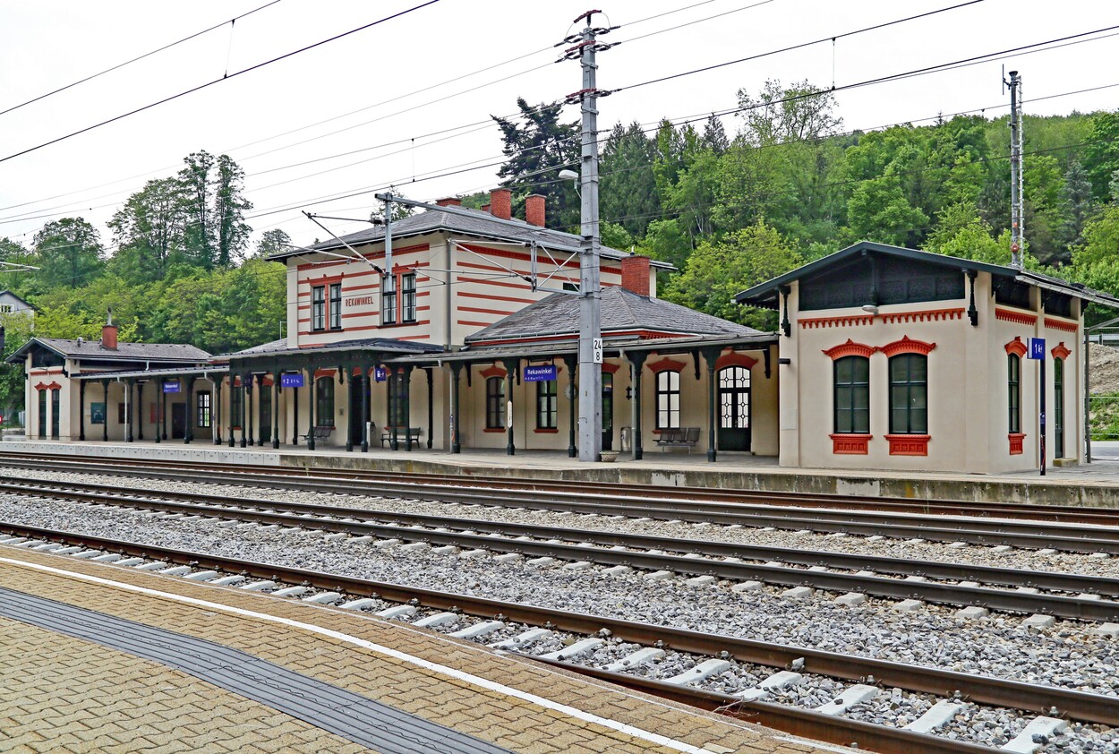 Bahnhof Rekawinkel an der Westbahn steht unter Denkmalschutz