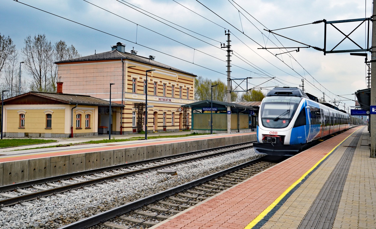 Bahnhof Breitenschützing historisch wertvolles Gebäude