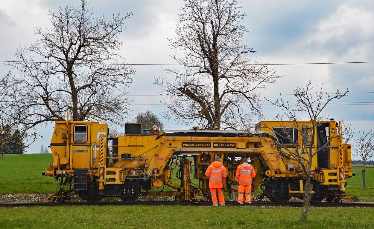 Stern & Hafferl Bahnbau Plasser & Theurer Gleisstopfmaschine