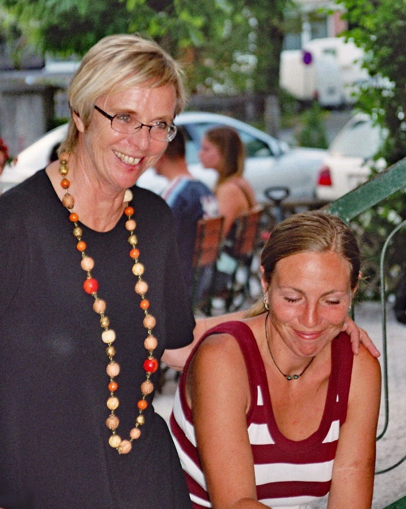 Christa Schlager+ der Gute Geist der Zeitschrift "Regionale Schienen" mit Tochter Vera