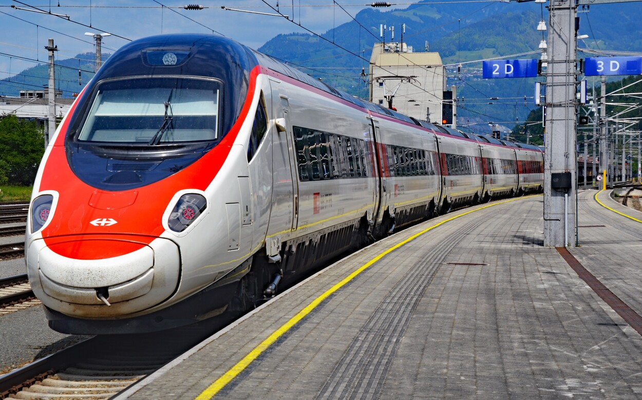 SBB Pendolino zu Besuch in Feldkirch