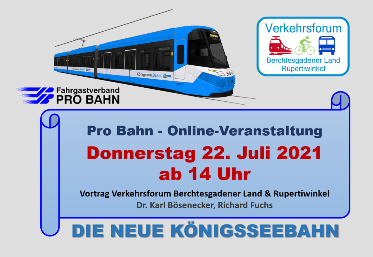 Neue Königsseebahn Konzept