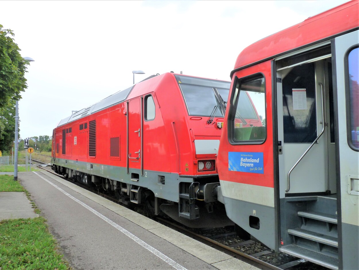 BR 245 am südlichen Abschnitt der Bayerischen Tauernbahn