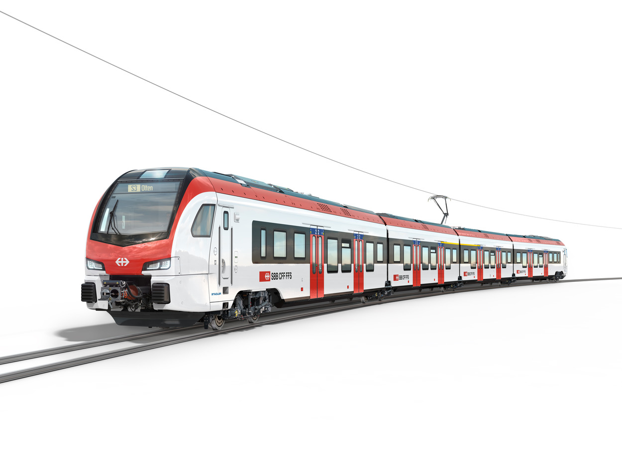 Neuer S-Bahn Triebzug von Stadler.