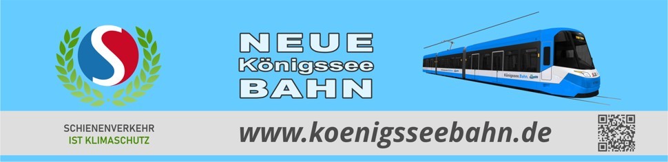 Königseebahn Webseiten-Banner