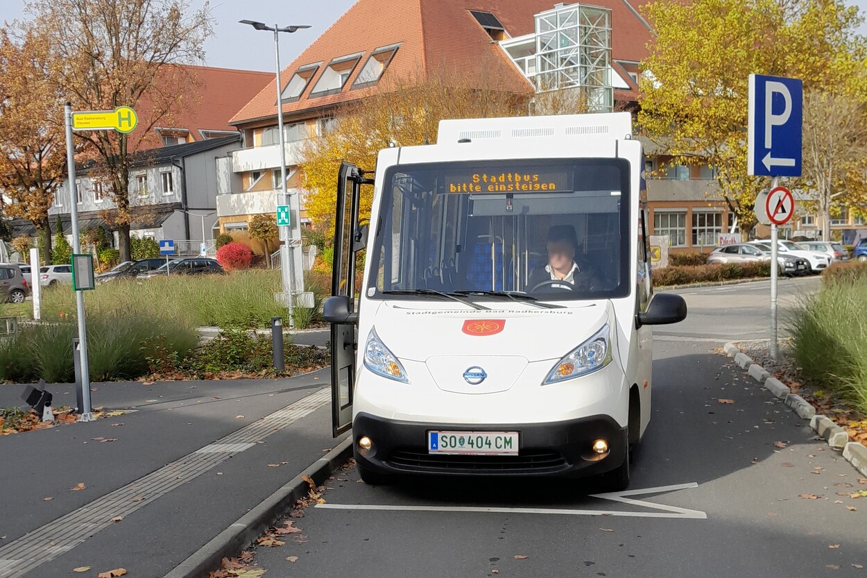 Elektro-Bus der Gemeinde Bad Radkersburg