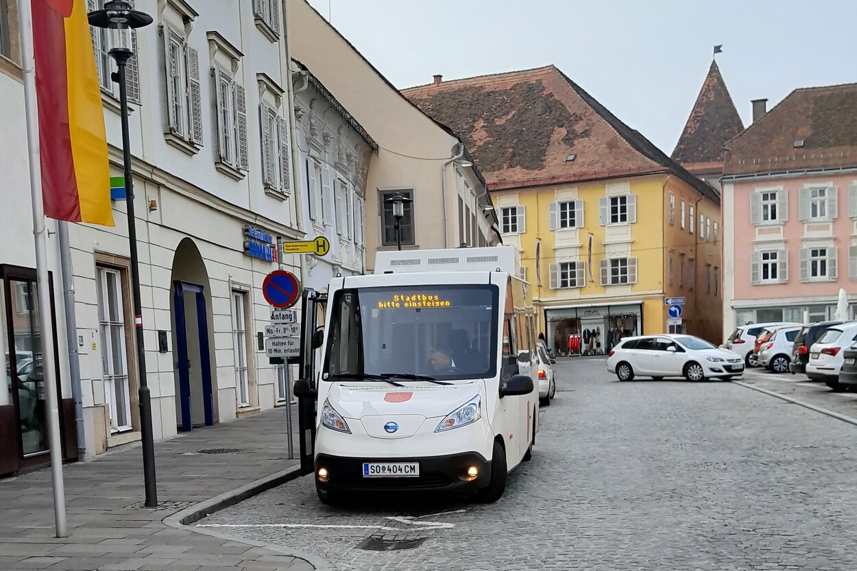 Elektro-Bus der Gemeinde Bad Radkersburg