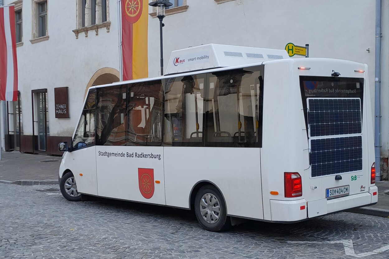 Elektro-Bus der Gemeinde Bad Radkersburg