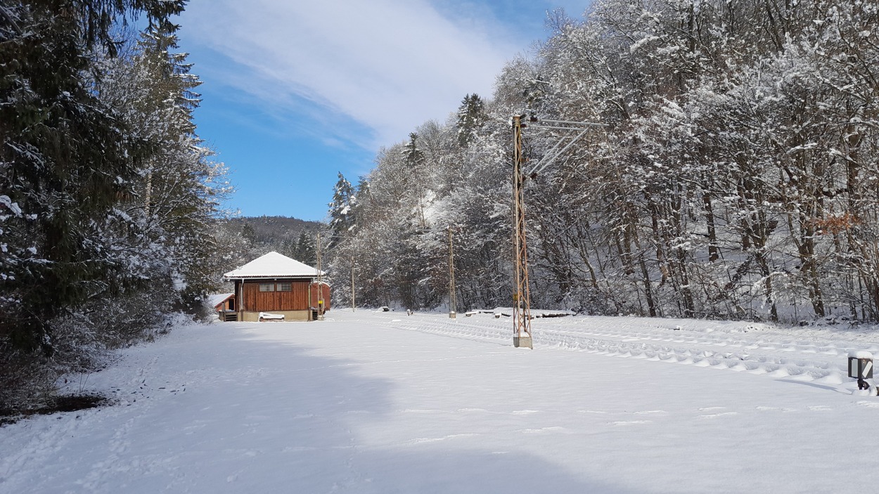 Gleichenberger Bahn im Winter 2021