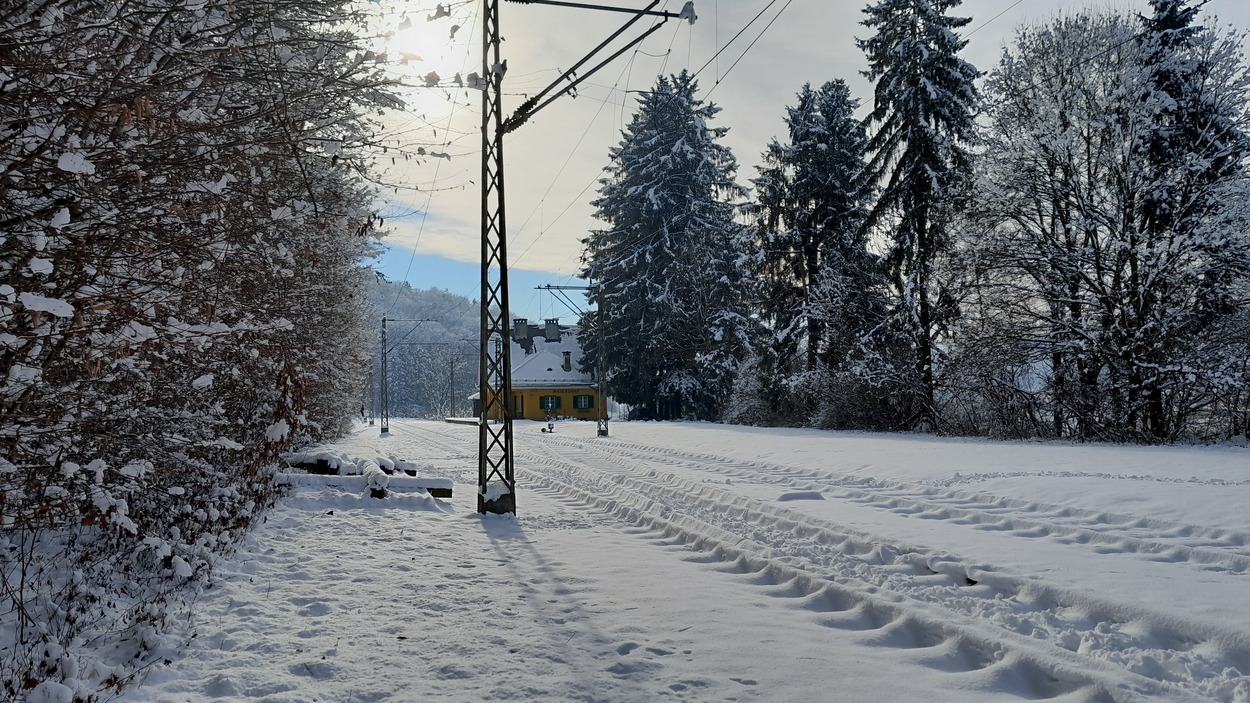 Gleichenberger Bahn im Winter 2021