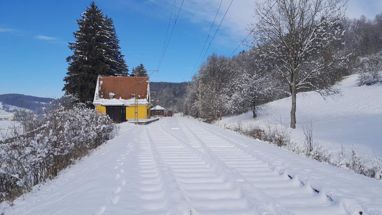 Gleichenberger Bahn im Winter 2021