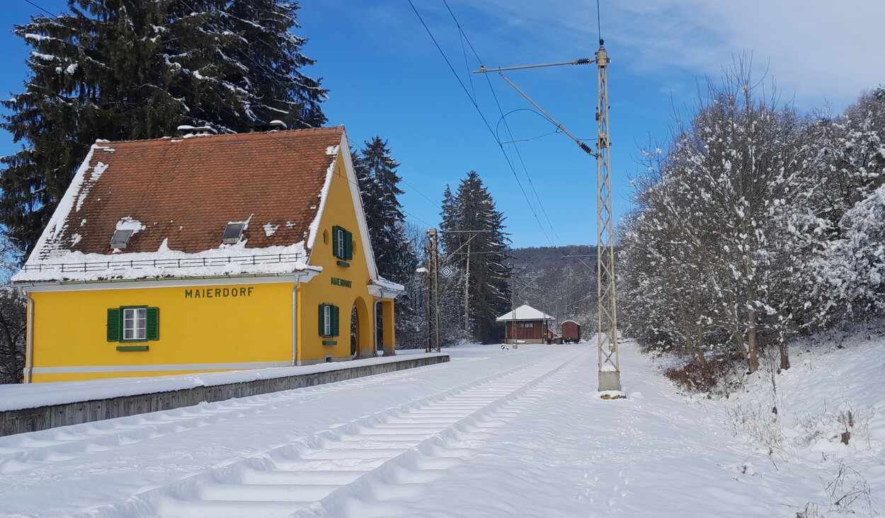 Gleichenberger Bahn im Winter 2021