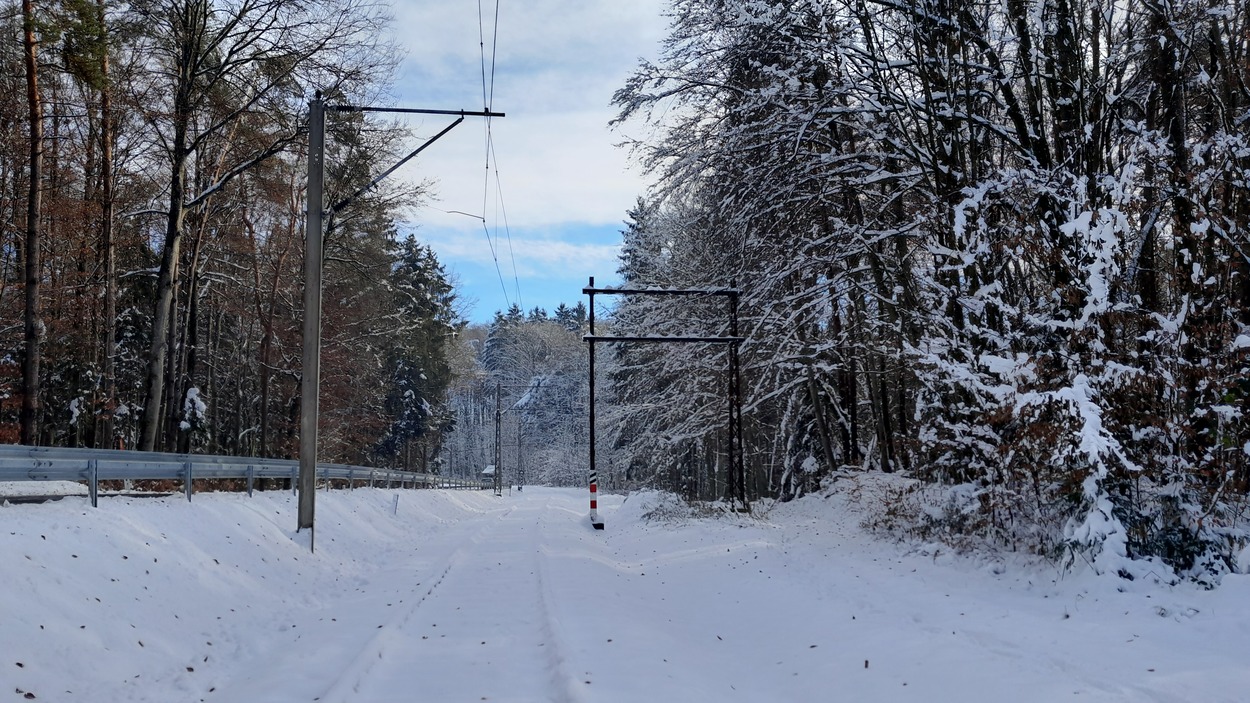 Gleichenberger Bahn im Winter 2021