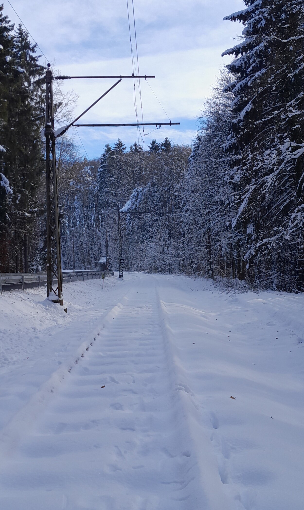 Gleichenberger Bahn im Winter 2021