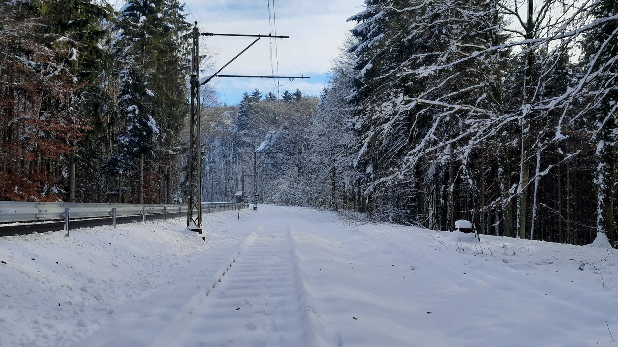 Gleichenberger Bahn im Winter 2021