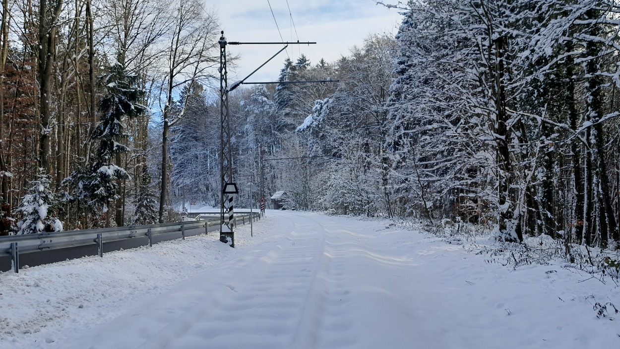Gleichenberger Bahn im Winter 2021
