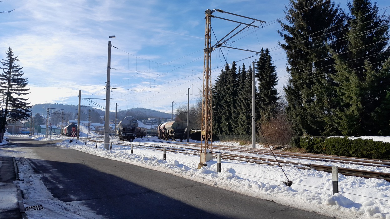 Gleichenberger Bahn im Winter 2021