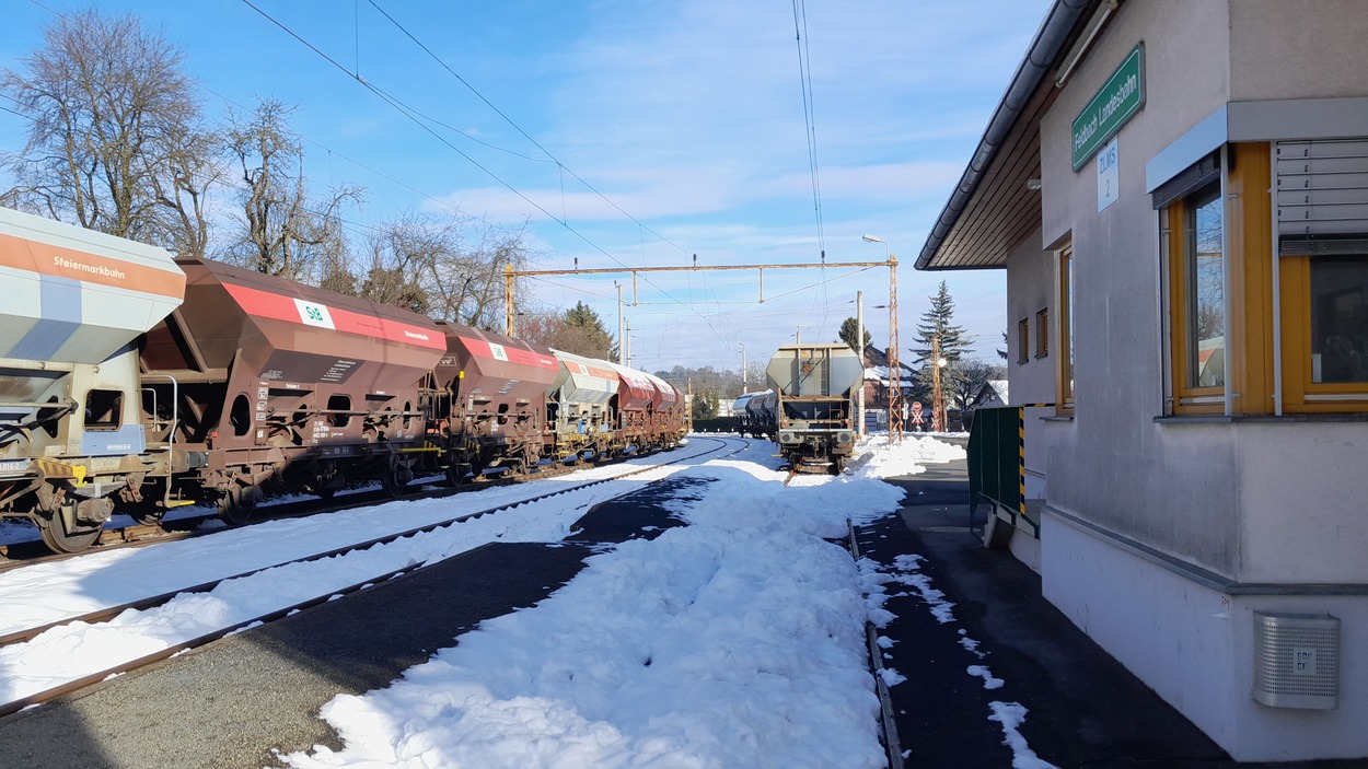 Gleichenberger Bahn im Winter 2021