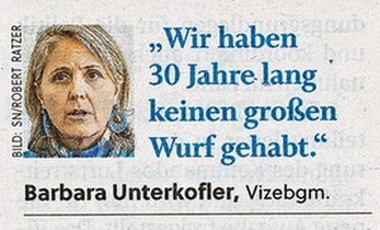 Leidet die Vize-Bürgermeisterin der Stadt Salzburg unter massiven Gedächtnislücken ?