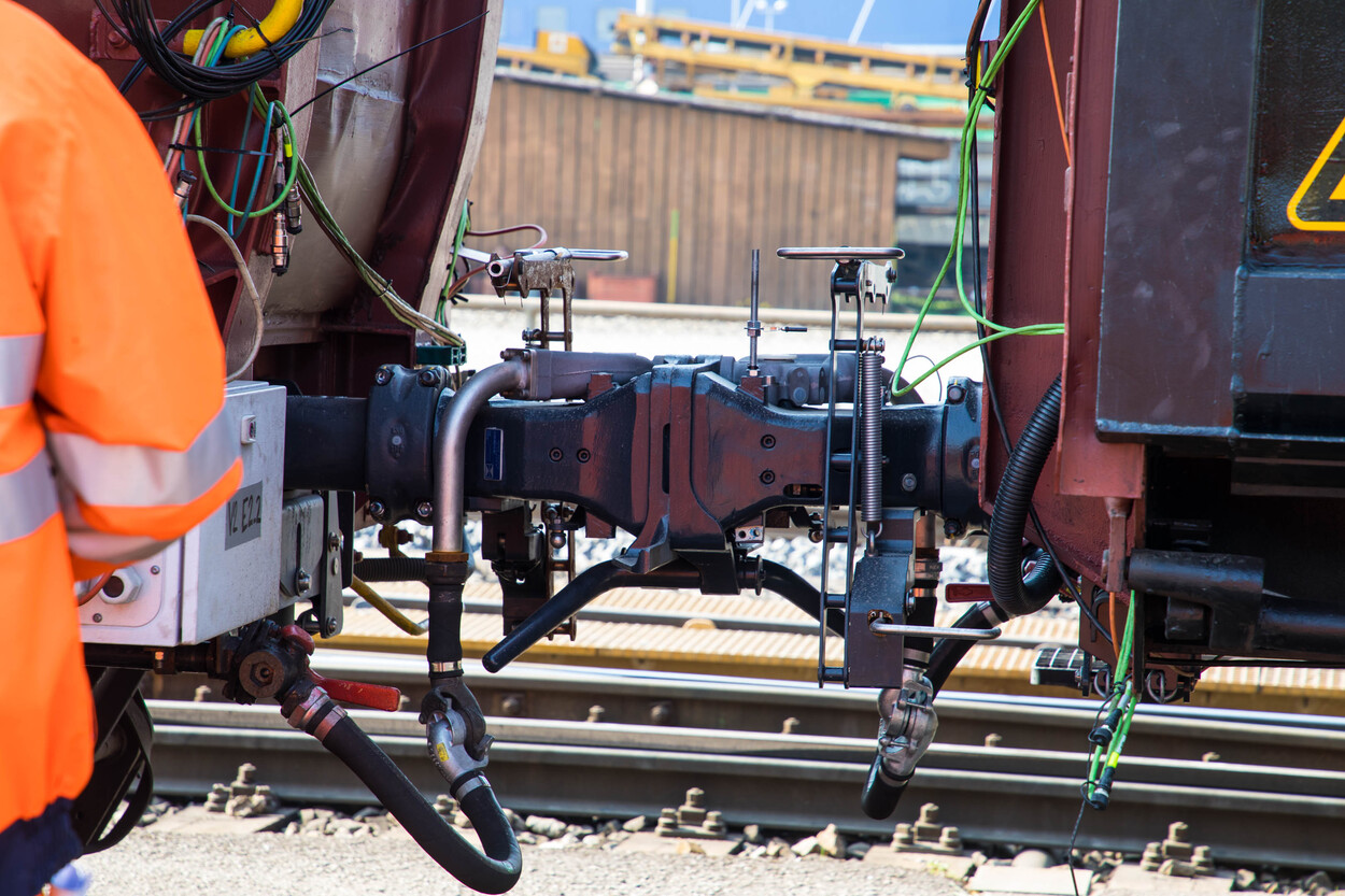 DB Cargo, ÖBB RCA, SBB Cargo - DAK und automatisierte Bremsprobe von PJM