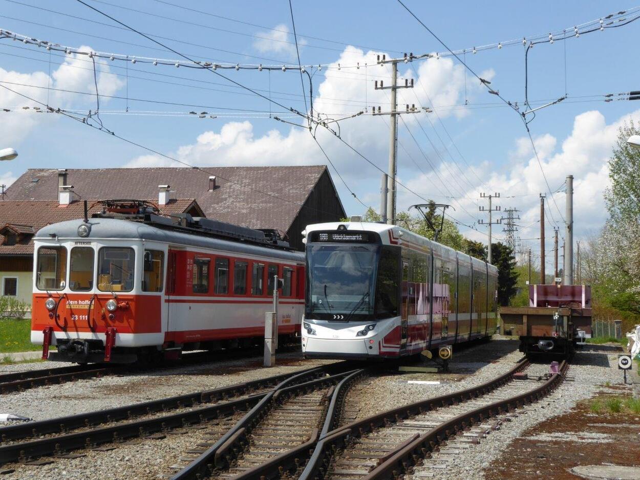 Lokalbahn Vöcklamarkt - Attersee; umfangreiche Infrastruktur Investitionen