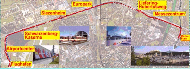 Flughafen-Stadtbahn inkl. Messestadtbahn