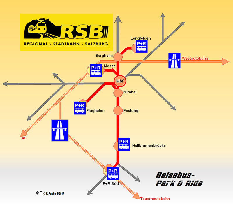 Reisebus - Park&Ride