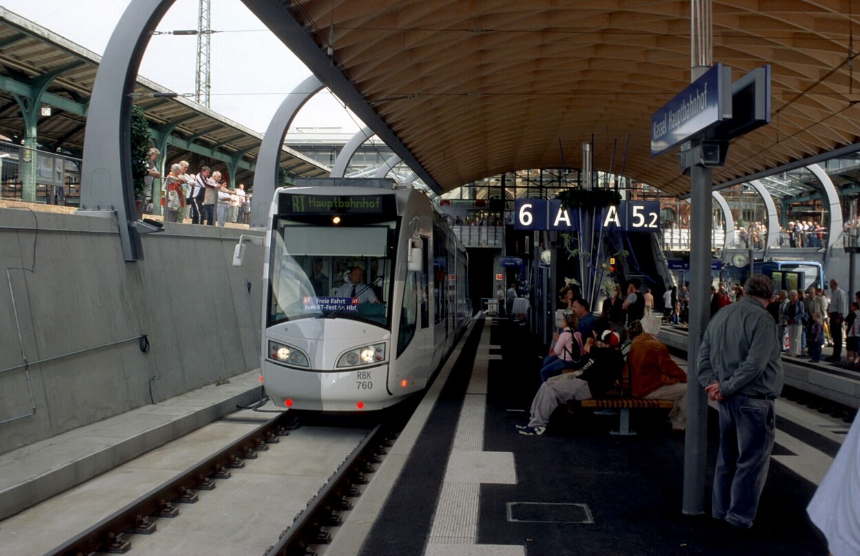 RegioTram Kassel Hauptbahnhof