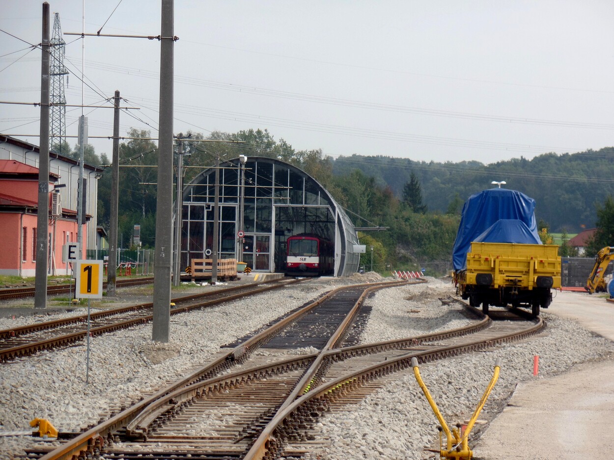Salzburger Lokalbahn - Haltestelle Trimmelkam