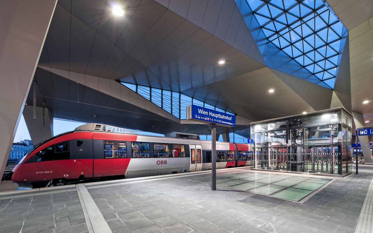 ÖBB Pressefoto - Thema: Wien Hauptbahnhof