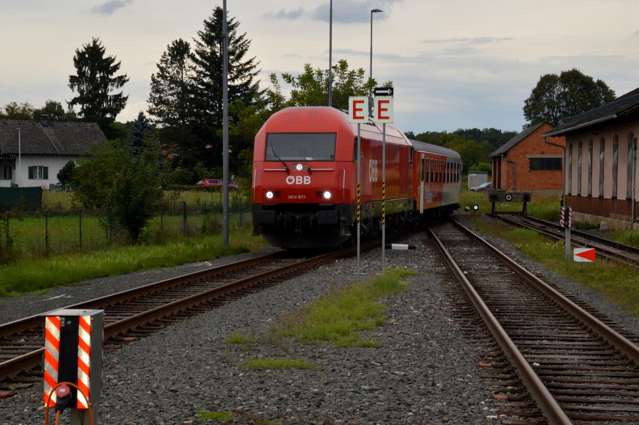 Die Radkersburger Bahn in der Südost-Steiermark