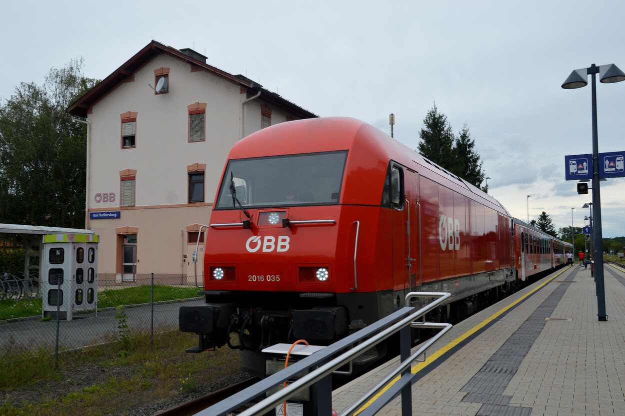 Die Radkersburger Bahn in der Südost-Steiermark