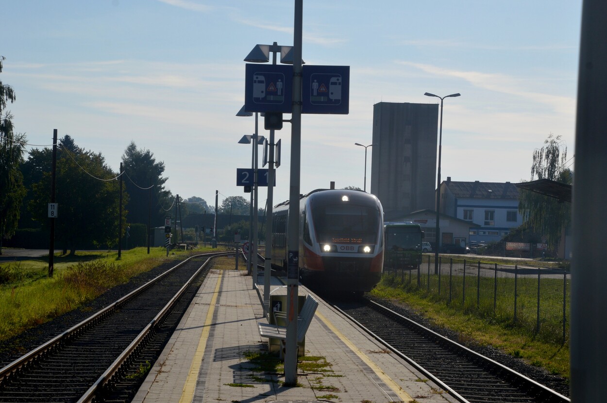 Die Radkersburger Bahn in der Südost-Steiermark